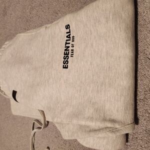 Fear of God Essentials Gray Track Pants